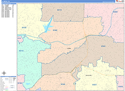 Color Cast Map Example